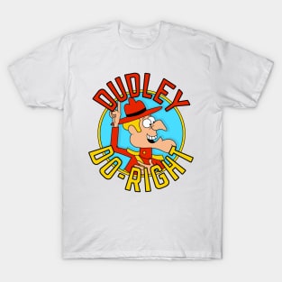 Dudley Do-Right - Rocky Bullwinkle T-Shirt